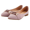 Mauve Strap Accent Pump