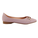 Mauve Strap Accent Pump