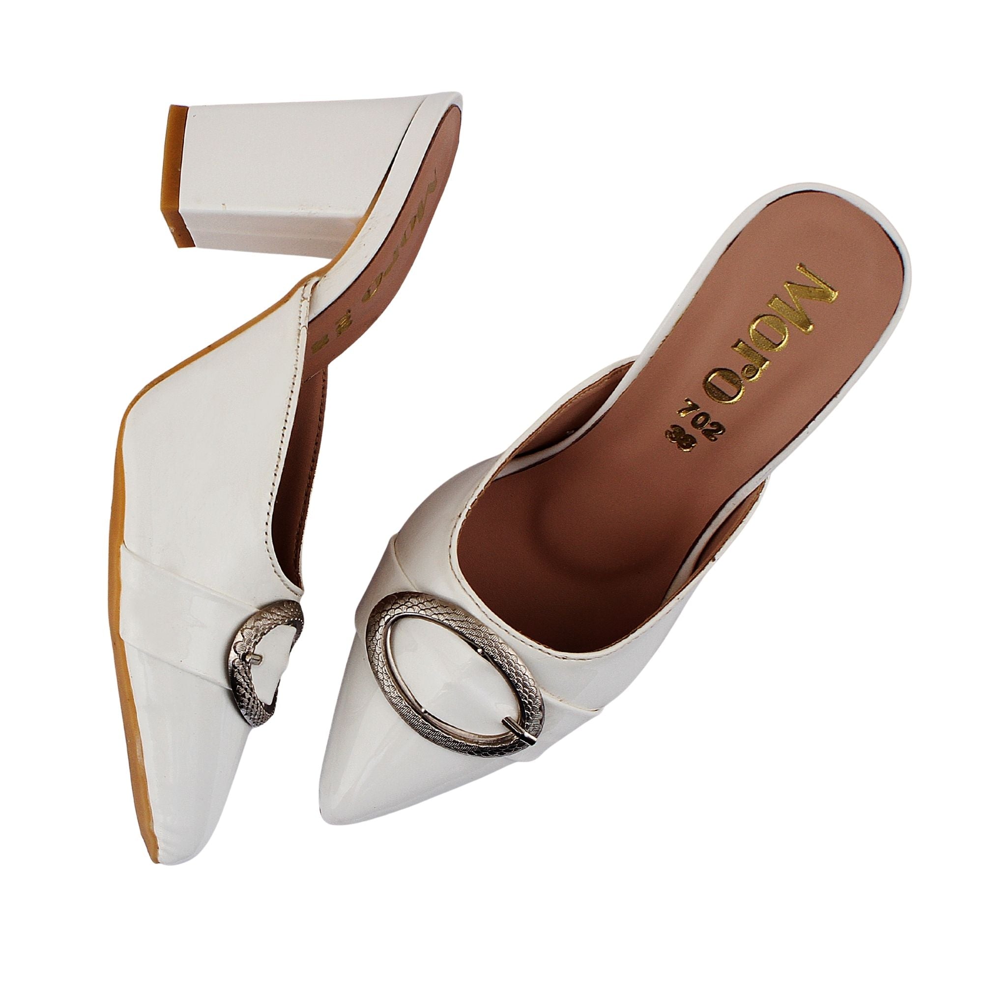 Off-White Ring Heel