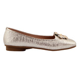 Gold Textured Pearl Pump