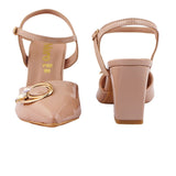 Peach-Emblem Heel