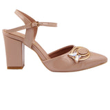 Peach-Emblem Heel