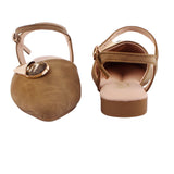 Tan Ring Accent Flat