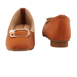 Mustard Gold Buckle Pump