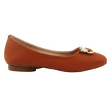 Mustard Gold Buckle Pump